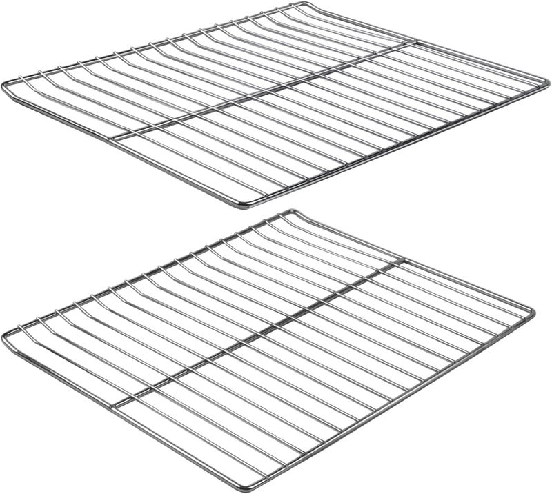 COMVIEE Cooking Grate Replacement Part for Masterbuilt 30 Inch Electric Smoker, 14.6" x 12.2" Grill Grids, Smoker Grates for Masterbuilt MB20071117, 20071117, MB20073519, MB26073519, MB20070421, 2 Pack - Image 1